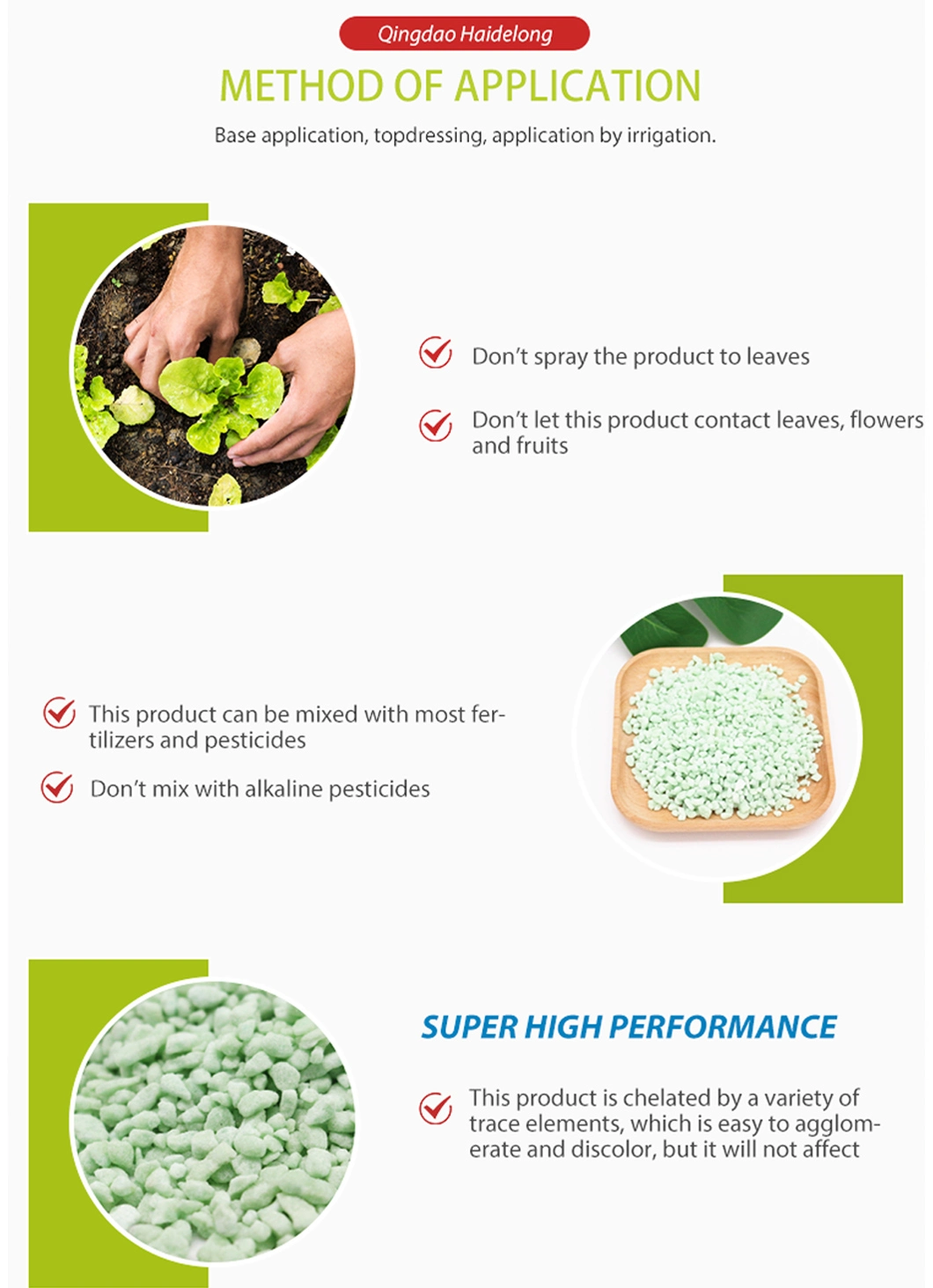 Chelate Alginate Trace Elements Microelement Fertilizer